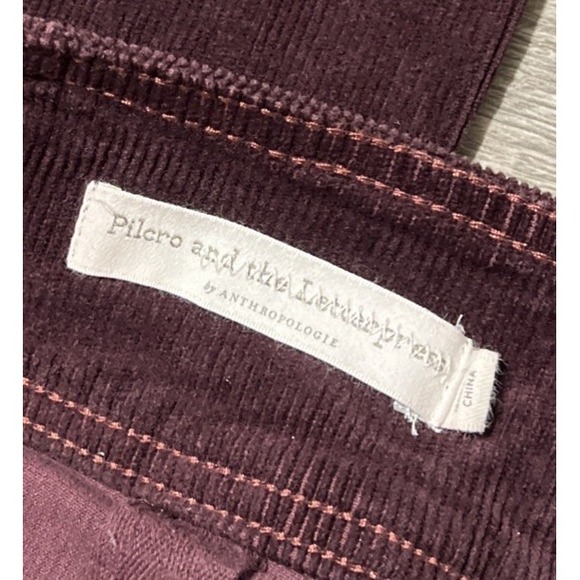 Anthropologie Pilcro & the Letterpress HighRise Trouser Boot Corduroy SZ 29x32 - Picture 5 of 13